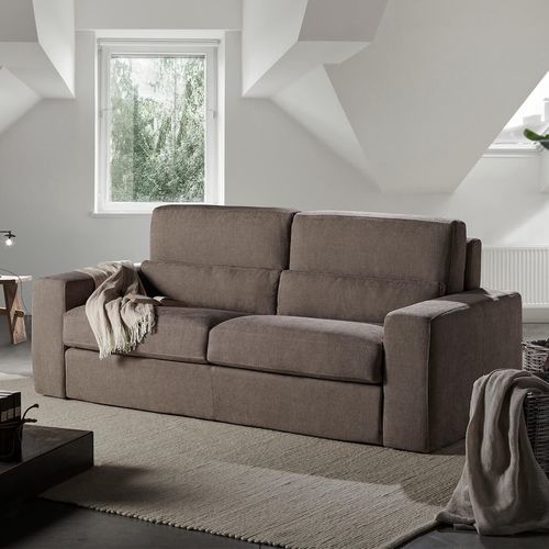 Bettsofa - Shaila - Vitarelax - modern / Stoff / Leder