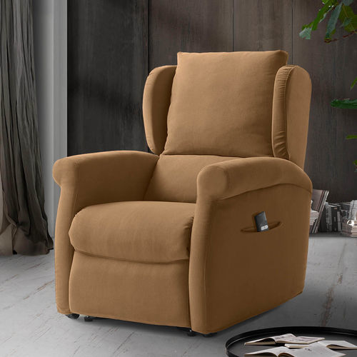 Moderner Relaxsessel - Multipla XL - Vitarelax - Stoff / Leder / mit Kopfstütze