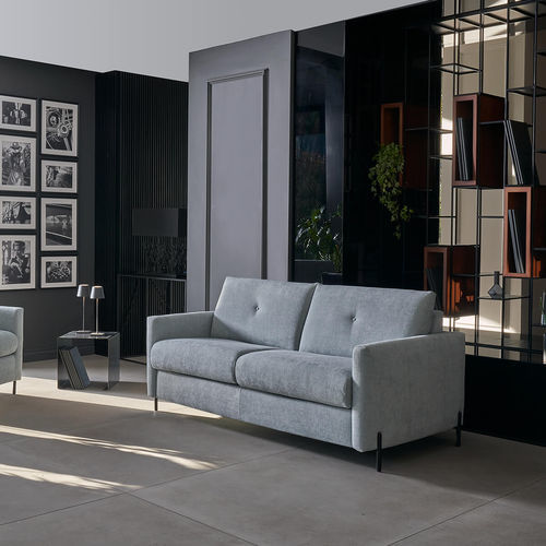 Bettsofa - Brio - Vitarelax - modern / Stoff / Leder