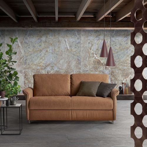 Bettsofa - Ghost - Vitarelax - modern / Stoff / Leder