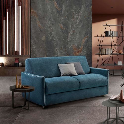 Bettsofa - Giotto - Vitarelax - modern / Stoff / Leder