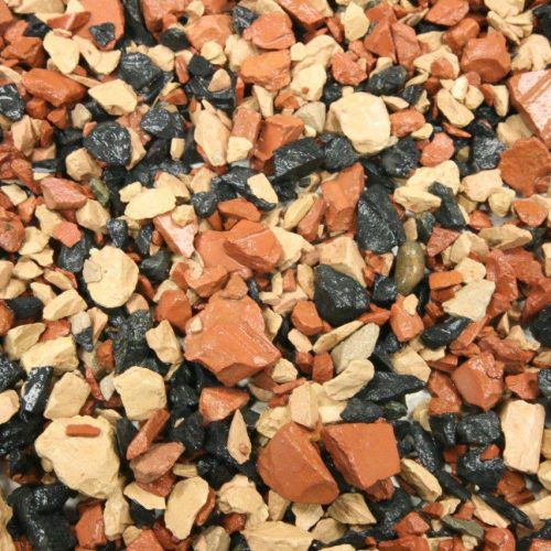Standardkies - TRICOLOUR TERRACOTTA CLAY - Canteras el cerro s. l. - zur Außenraumgestaltung / für Garten / gemahlen