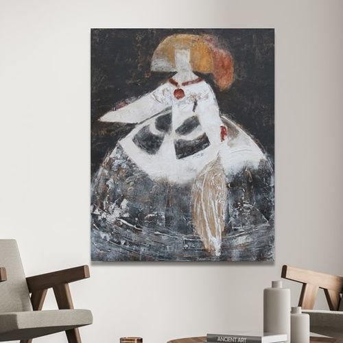 Acrylgemälde - MENINA  - OHORIGINAL BUSINESS SL - Kombi / handgemalt / modern