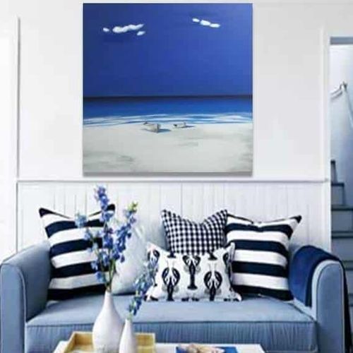 Acrylgemälde - MARINA  - OHORIGINAL BUSINESS SL - Kombi / handgemalt / Meermotive