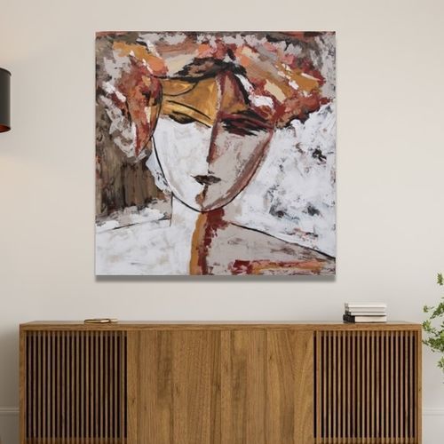 Acrylgemälde - CANDELA OTOÑAL - OHORIGINAL BUSINESS SL - Kombi / handgemalt / Portrait
