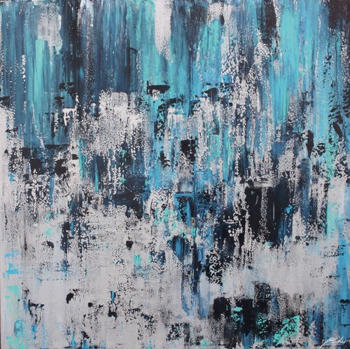 Acrylgemälde - DINAMARCA - OHORIGINAL BUSINESS SL - Kombi / handgemalt / abstrakt