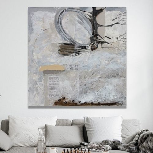 Acrylgemälde - RAICES - OHORIGINAL BUSINESS SL - Kombi / handgemalt / abstrakt