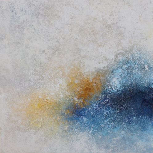 Acrylgemälde - AZUL CORAL - OHORIGINAL BUSINESS SL - Kombi / handgemalt / abstrakt