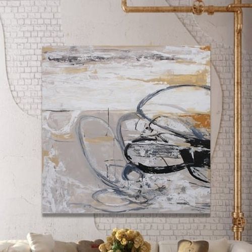 Acrylgemälde - COPENHAGUE - OHORIGINAL BUSINESS SL - Kombi / handgemalt / abstrakt