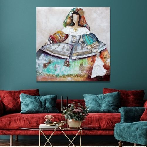 Acrylgemälde - MENINA LA VELAZQUEZ - OHORIGINAL BUSINESS SL - Kombi / handgemalt / Leinwand