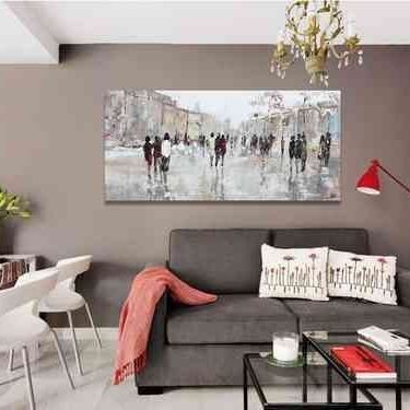 Acrylgemälde - MONTMARTRE - OHORIGINAL BUSINESS SL - Kombi / handgemalt / Leinwand