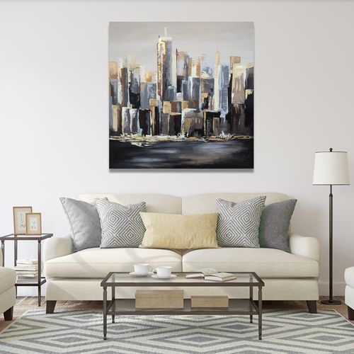 Acrylgemälde - NEW YORKER - OHORIGINAL BUSINESS SL - Kombi / handgemalt / Leinwand
