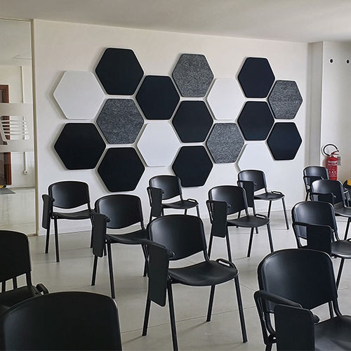 Schallschluckplatte für Decke - ECOPLAN® - Acustico - wandmontiert / für Trennwand / Polyesterfaser