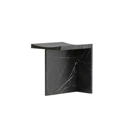 Moderner Hocker - THEBES - Pistore Marmi - Marmor / mit T-Gestell / Made in Italy