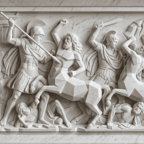Möbeldekorplatte - BAS-RELIEF - Pistore Marmi - Verkleidung / für Fassadenverkleidung / für Innenausbau