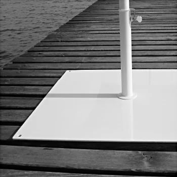 Ankerfuß für Sonnenschirme / galvanisiertem Stahl - Ombrellificio Veneto - aus lackiertem Stahl