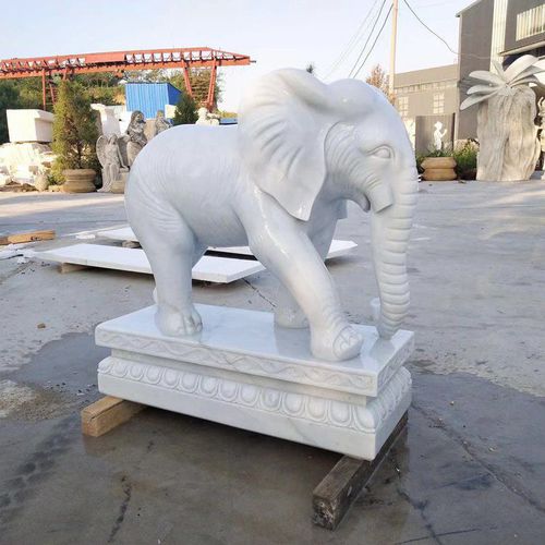 Steinskulptur - MODERN ELEPHANT LANDSCAPE  - Fujian Quanzhou Risheng Stone Industry Co., Ltd. - für Außenbereich / Garten / freistehend