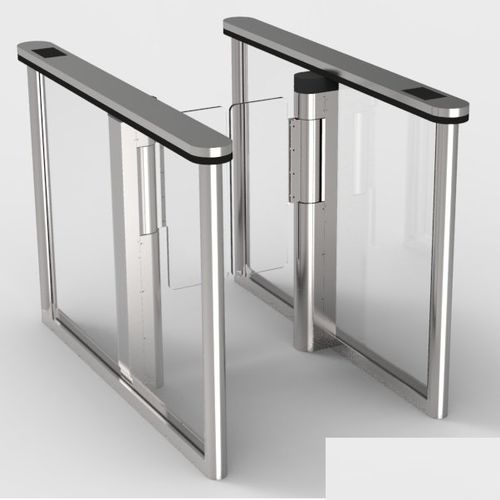 Speed Gate / für Zugangskontrolle - NU 16020 FG - Nundlab, Inc. - Glas / Sicherheit / Edelstahl