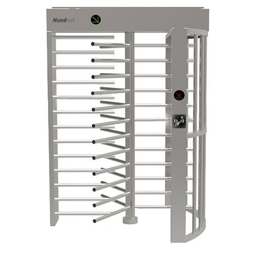 Raumhohes Drehkreuz - NU 9060 FH - Nundlab, Inc. - Edelstahl / Metall / Stahl