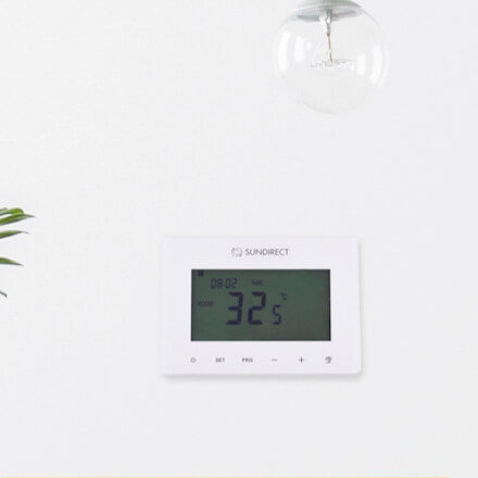 Elektronisches Thermostat - SMART1.0  - Sundirect Heater - smart / für Heizungen / Raum