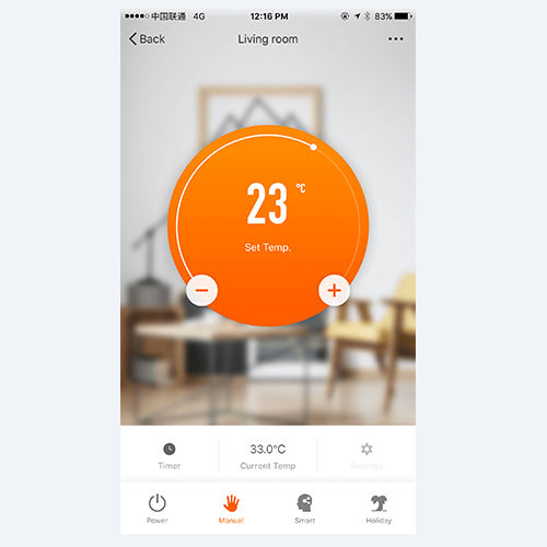 Mobile Applikation / für Fernbedienung - SMART APP - Sundirect Heater - für Hausautomationssystem / für Smartphone