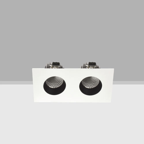 Strahler für Deckeneinbau - BELLA-R-II - Evorino - LED / rechteckig / IP20