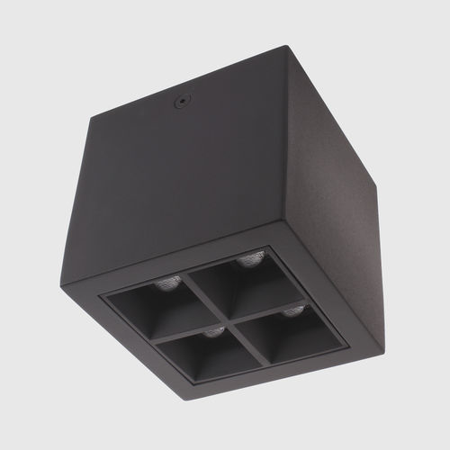 Moderne Deckenleuchte - ICONIC-N-Q4 - Evorino - quadratisch / Aluminiumguss / LED