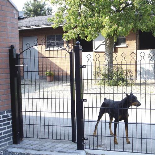 Gartentor aus elektrogeschweißtem Stahl - DECOFOR - Betafence International - galvanisiertem Stahl