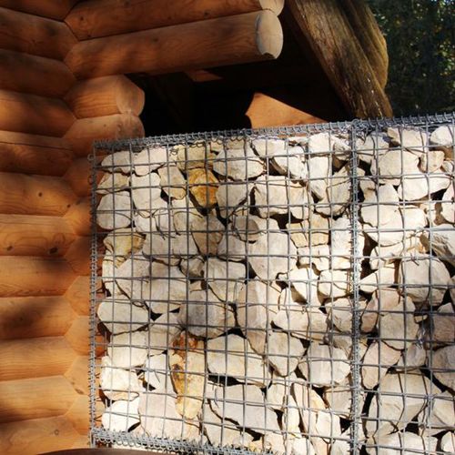 Modularer Gabione - Box - Betafence International - für Außenausbau / galvanisiertem Stahl