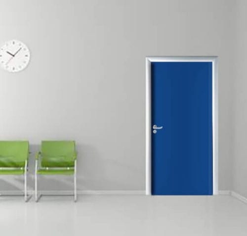 Tür für Innenbereich - TECHNICAL - PORTE ITALIANE - Laminat / einflügelig / modern