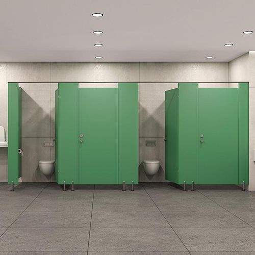 Laminat-Sanitärkabine - PORTE ITALIANE - für Toiletten / Innenbereich
