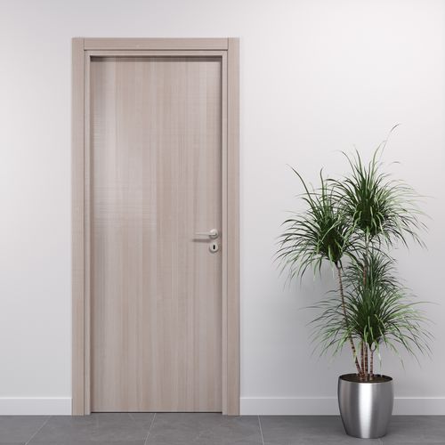 Tür für Innenbereich - 801L - PORTE ITALIANE - Holzfurnier / Tanne / Fichte