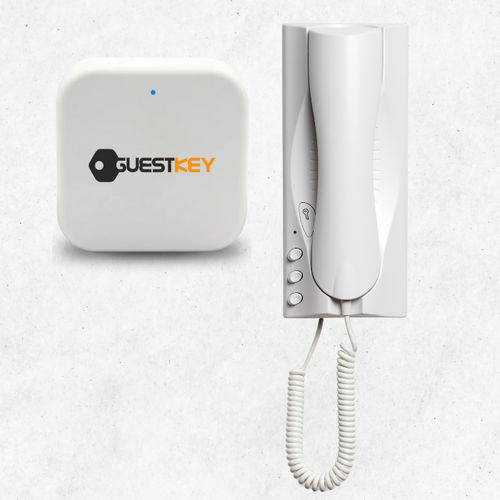 Weiße Audio-Türsprechanlage - ECOSMART GateLink - PORTE ITALIANE - wandmontiert / für den Innenraum / für Außenbereich