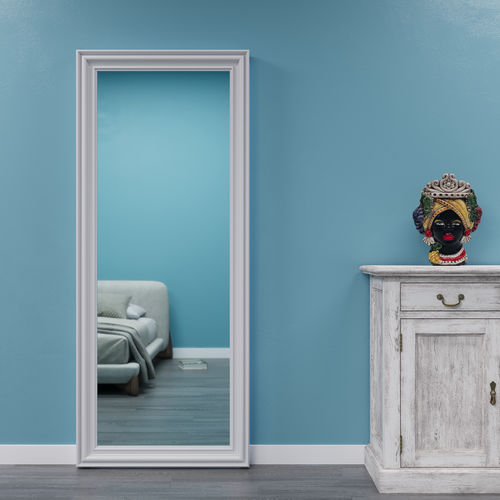 Tür mit Spiegel - MAGICAL - PORTE ITALIANE - für Innenbereich / Holz / Schiebe