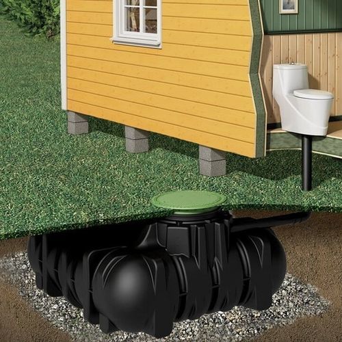 Regenwassertank - CESSPOOL PLATIN - GRAF International - unterirdisch / Kunststoff