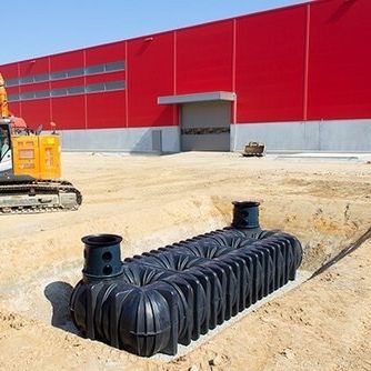 Regenwasserzisterne - PLATIN XXL - GRAF International - unterirdisch / Kunststoff