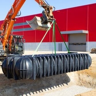 Wasserspeichertank - CARAT XXL - GRAF International - erdverlegt / Kunststoff / Edelstahl