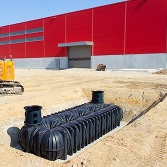 Wasserspeichertank - PLATIN XXL - GRAF International - unterirdisch / Kunststoff / Edelstahl
