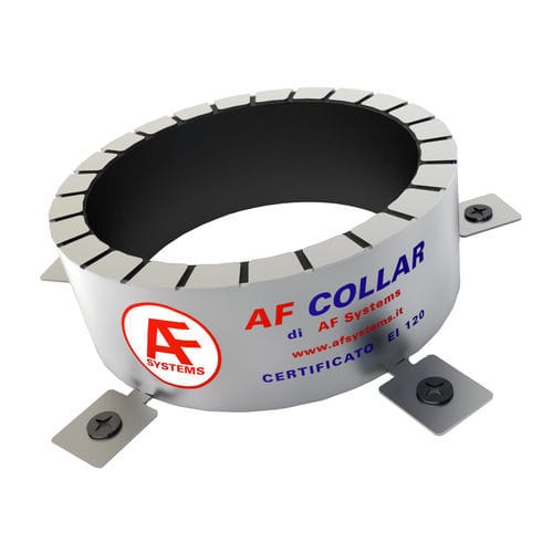 Brandschutzanschlusskragen - AF Collar - AF Systems - für Rohrisolierung / Edelstahl