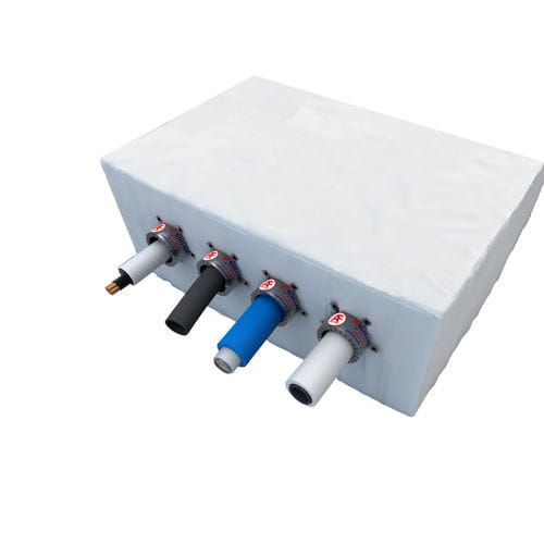 Thermoisolierung - AF Cover Split - AF Systems - Glasfaser / Innenbereich / für Klimaanlage