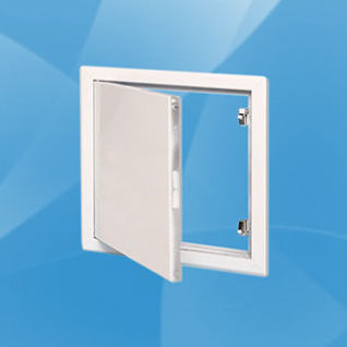 Revisionsklappe für Wand - WHITE LACQUERED METAL - Taouab - am Dach / quadratisch / Stahl