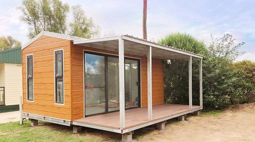 Mobiles Haus - FOLDABLE CABIN - NingBo DeepBlue Smarthouse Co.,LTD. - modern / Studio / Stahlrahmen