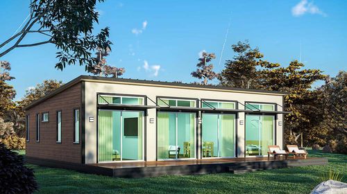 Fertigbauhaus - EARTH - NingBo DeepBlue Smarthouse Co.,LTD. - Modul / modern / modern