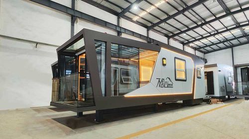 Fertigbauhaus - GLACIER - NingBo DeepBlue Smarthouse Co.,LTD. - mobil / Modul / klassisch