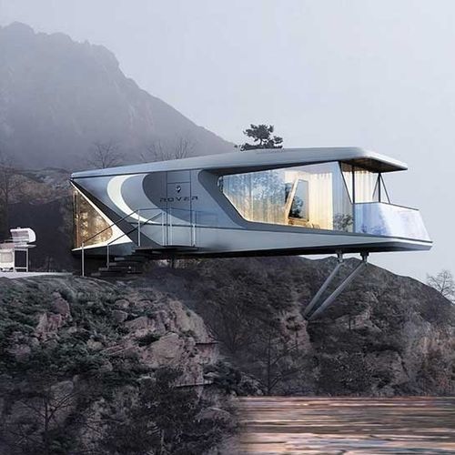 Schwimmendes Haus - ROVER - NingBo DeepBlue Smarthouse Co.,LTD. - modern / ebenerdig / Stahlrahmen