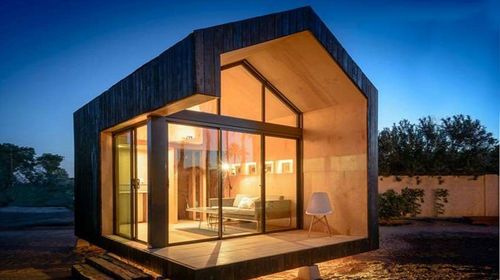 Fertigbauhaus - READING - NingBo DeepBlue Smarthouse Co.,LTD. - modern / Studio / Holzstrukturen