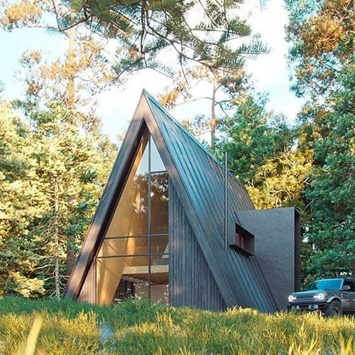 Bungalow-Stil-Haus - A-FRAME FAMILY - NingBo DeepBlue Smarthouse Co.,LTD. - modern / Holz / für Privatgebrauch