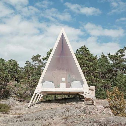 Fertigbauhaus - A-FRAME CLOUDS - NingBo DeepBlue Smarthouse Co.,LTD. - modern / ebenerdig / Holz