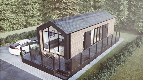 Fertigbauhaus - PAIKUN CABIN - NingBo DeepBlue Smarthouse Co.,LTD. - modern / ebenerdig / Holz
