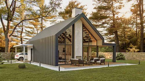 Fertigbauhaus - NANCY - NingBo DeepBlue Smarthouse Co.,LTD. - modern / ebenerdig / Holz